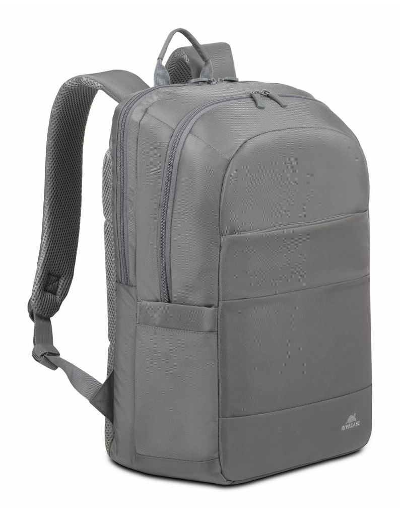 Rivacase-8267-Grey-zaino-City-backpack-Grigio-Poliestere