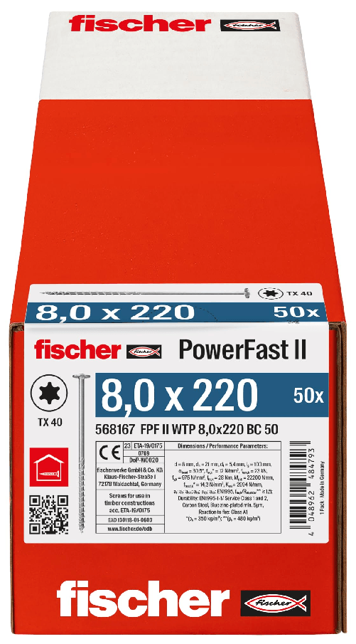 Fischer-PowerFast-II-8.0x220-TK-TX-TG-Blvz-50