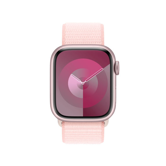 Apple-MT563ZM-A-accessorio-indossabile-intelligente-Band-Rosa-Nylon-Poliestere-riciclato-Spandex