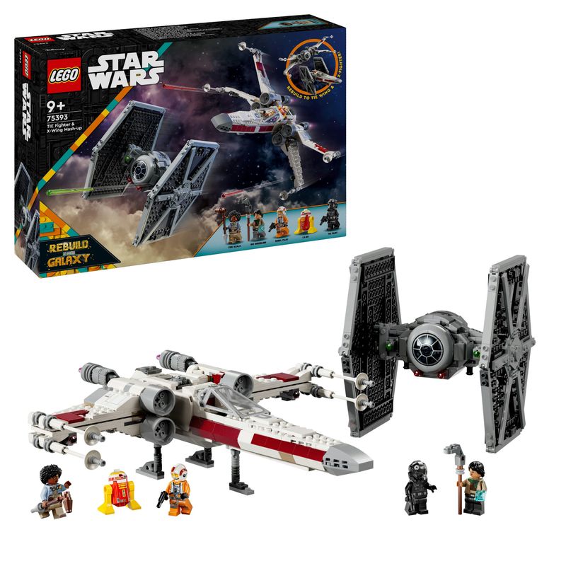 LEGO-Mash-up-TIE-Fighter-e-X-Wing