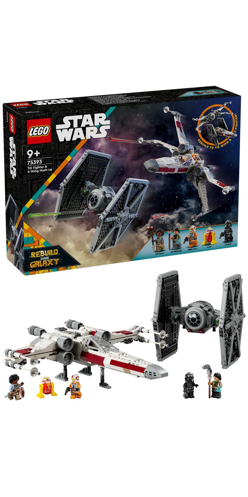 LEGO-Mash-up-TIE-Fighter-e-X-Wing