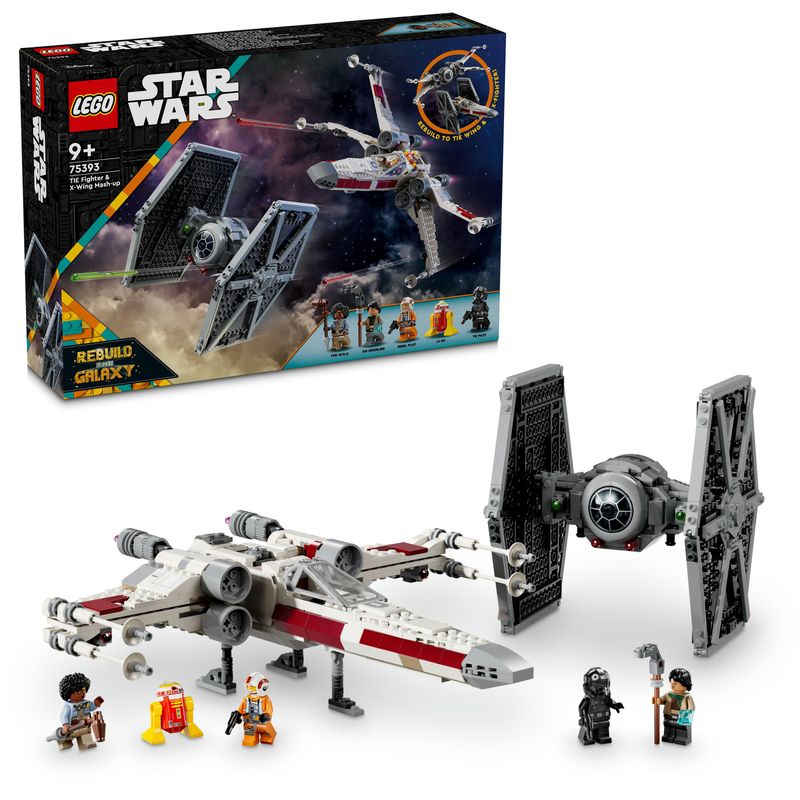 LEGO-Mash-up-TIE-Fighter-e-X-Wing