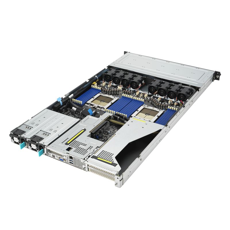 ASUS-RS700A-E12-RS12U-Socket-SP5-Rack--1U--Nero-Acciaio