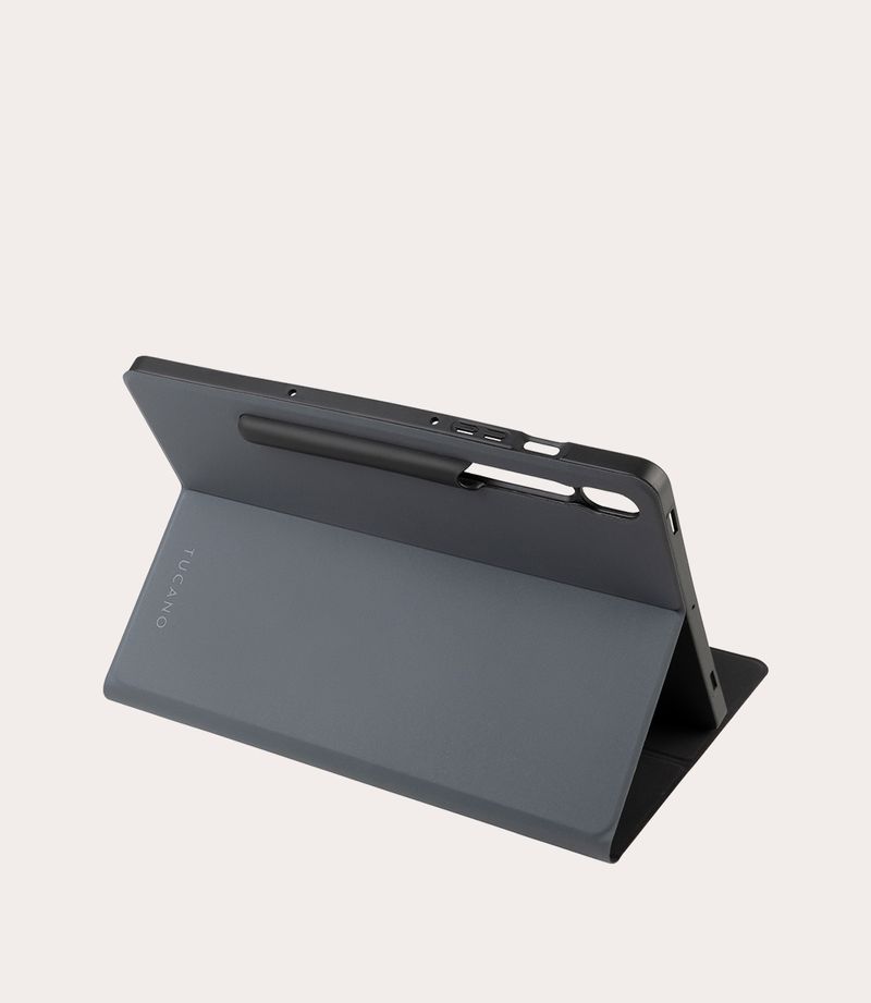 Tucano-189305-custodia-per-tablet-315-cm--12.4--Custodia-a-libro-Grigio