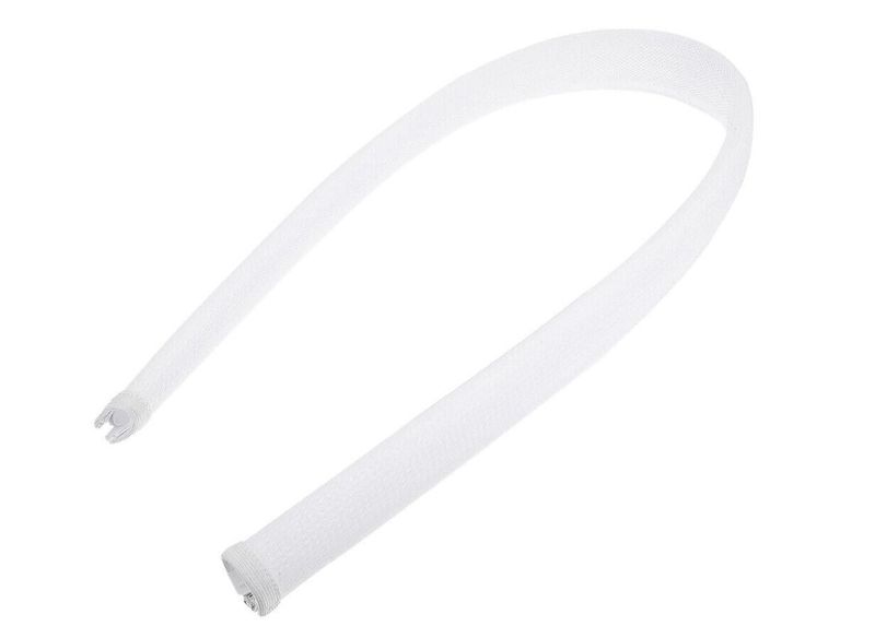 Vivolink-PROZIPSLEEVEW1218-guaina-per-cavo-Bianco--Pro-Expandable-Sleeve-white---w.-Zipper-12mm-1.8m-