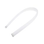 Vivolink PROZIPSLEEVEW2018 guaina per cavo Bianco (Pro Expandable Sleeve white - w. Zipper 20mm 1.8m)