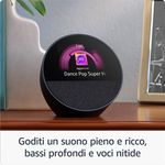 Amazon-Nuovo-Echo-Spot--modello-2024--|-Sveglia-intelligente-con-suono-di-qualita-e-Alexa-|-Blu