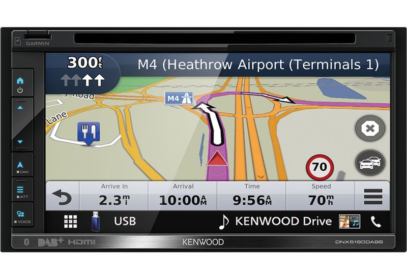 Kenwood-DNX5190DSE3-navigatore-Fisso-171-cm--6.75--TFT-Touch-screen-21-kg-Nero