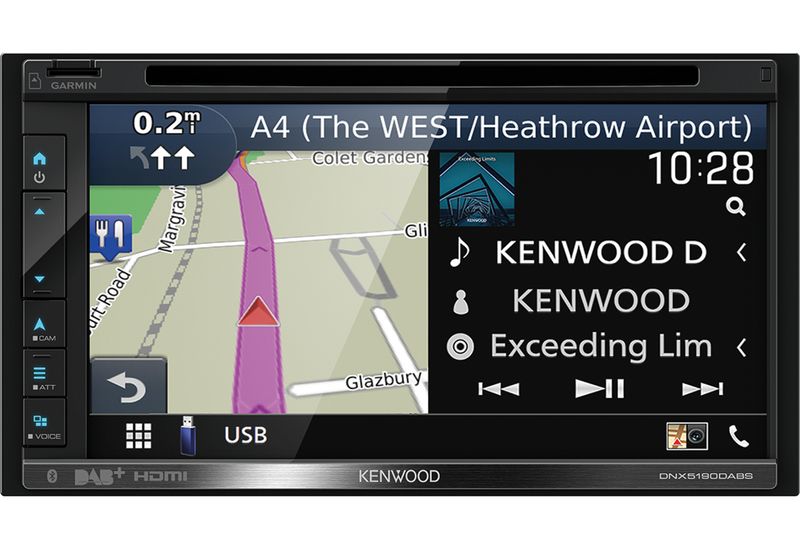 Kenwood-DNX5190DSE3-navigatore-Fisso-171-cm--6.75--TFT-Touch-screen-21-kg-Nero