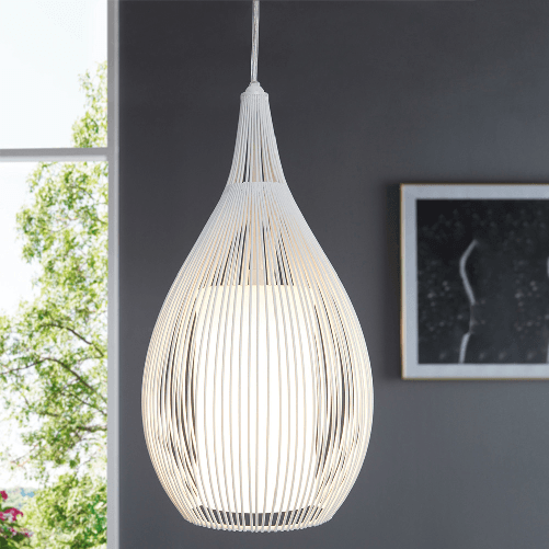 Lampadario-Contemporaneo-Razoni-1-Luce-Acciaio-Bianco