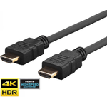 Vivolink PROHDMIHD5 cavo HDMI 5 m HDMI tipo A [Standard] Nero (Pro HDMI Cable 5m Ultra - Flexible HDMI 2.0b 4K - 2K . -