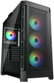 COUGAR-AIRFACE-PRO-RGB---SIDE-PANEL---CABINET---MID-TOWER---MICRO-ATX-ATX-MINI-ITX-CEB-E-ATX