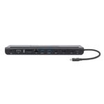 Manhattan-153478-replicatore-di-porte-e-docking-station-per-notebook-Cablato-USB-3.2-Gen-1--3.1-Gen-1--Type-C-Nero