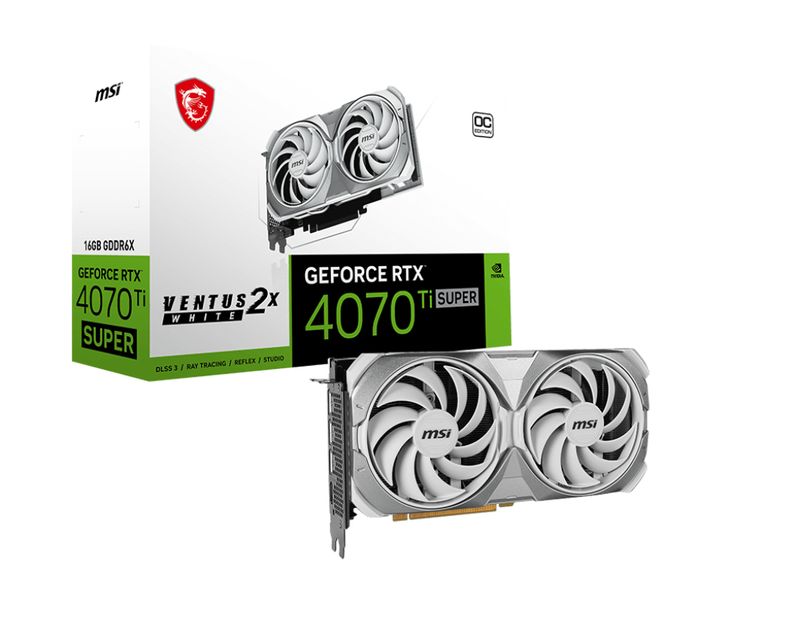 MSI-GeForce-RTX-4070-Ti-SUPER-16G-VENTUS-2X-WHITE-OC-NVIDIA-16-GB-GDDR6X