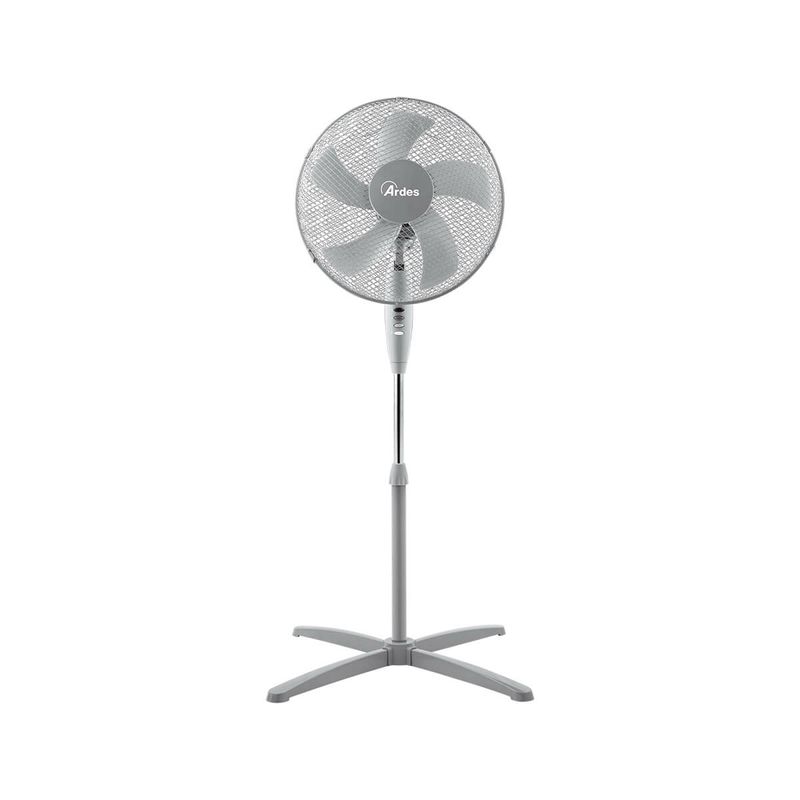 Ardes-AR5ST40PG-Ventilatore-a-Piantana-40cm-H125-3-Velocita--Steelo-Grigio-Base-Croce