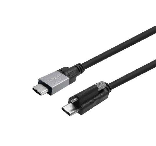 Vivolink-PROUSBCMMS4-cavo-USB-4-m-USB-3.2-Gen-2--3.1-Gen-2--USB-C-Nero--USB-C-Screw-to-USB-C-Cable-4m---Supports-Certifi