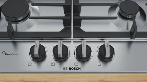 Bosch-Serie-6-PCH6A5B90-Piano-cottura-a-gas-60-cm-Acciaio-inox