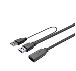 Vivolink-PROUSB3AAF15C-cavo-USB-15-m-USB-3.2-Gen-1--3.1-Gen-1--USB-A-Nero--PRO-USB-3.0-ACTIVE-CABLE-A---MALE---A-FEMALE-