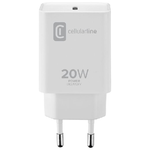 Cellular Line Cellularline USB-C Charger 20W - iPad (2020), iPad Pro (2018 or later) and iPad Air (2020)