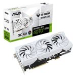 ASUS TUF Gaming TUF-RTX4070TIS-O16G-BTF-WHITE NVIDIA GeForce RTX 4070 Ti SUPER 16 GB GDDR6X (Asus TUF GAMING RTX4070 Ti