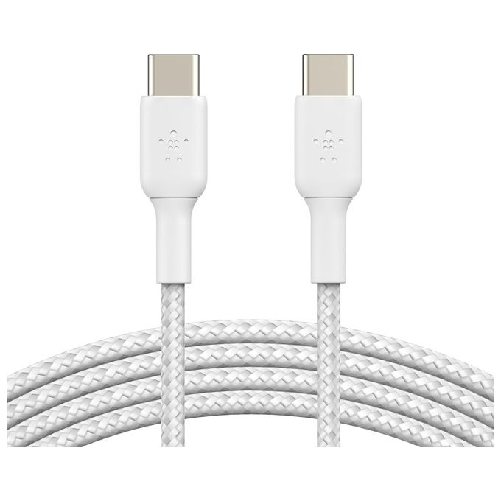 Belkin CAB004BT1MWH2PK cavo USB 1 m USB 2.0 USB C Bianco