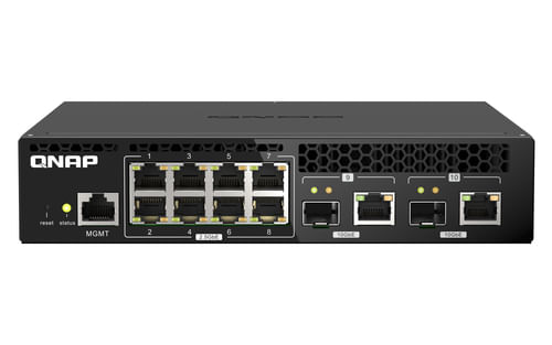 QNAP-QSW-M2108R-2C-switch-di-rete-Gestito-L2-2.5G-Ethernet--100-1000-2500--Supporto-Power-over-Ethernet--PoE--Nero