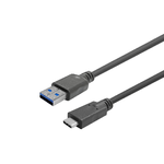 Vivolink PROUSBCAMM12.5 cavo USB 12,5 m USB 3.2 Gen 1 [3.1 Gen 1] USB C USB A Nero (USB-C male - A male Cable - 12,5m Bl