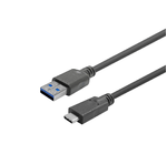 Vivolink-PROUSBCAMM12.5-cavo-USB-125-m-USB-3.2-Gen-1--3.1-Gen-1--USB-C-USB-A-Nero--USB-C-male---A-male-Cable---125m-Bl