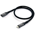 Equip 128370 cavo USB 0,5 m USB 3.2 Gen 2 (3.1 Gen 2) USB C Nero