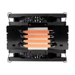 Ventola-CPU-Abysm-Gaming-Snow-IV-ARGB-da-120-mm-con-dissipatore-a-4-tubi-di-calore---Illuminazione-ARGB---Velocita-massima.-1600-giri-min---Colore-Nero