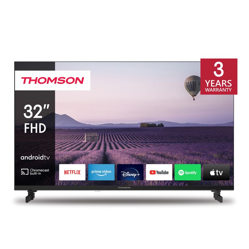 Thomson-32FA2S13-Tv-Led-32---Smart-Tv-Android-Dvb-t2-s2-Fhd-Ci-3xHdmi-2xUsb-Telecomando-Retro-Illuminato-Vesa