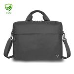 V7 CTP14-ECO2 borsa per laptop 35,8 cm (14.1") Valigetta ventiquattrore Nero