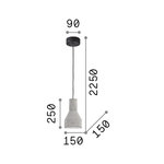 Sospensione-Industrial-Minimal-Oil-1-Metallo-Cemento-Grigio-1-Luce-E27