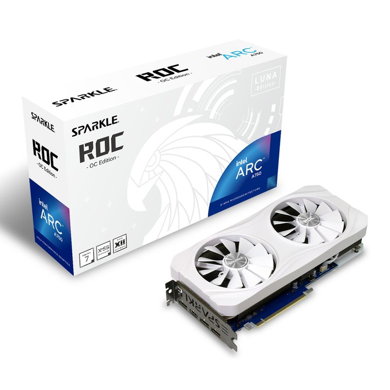 VGA-SPARKLE-Intel-ARC-A750-8GB-ROC-Luna-OC-White-Edition