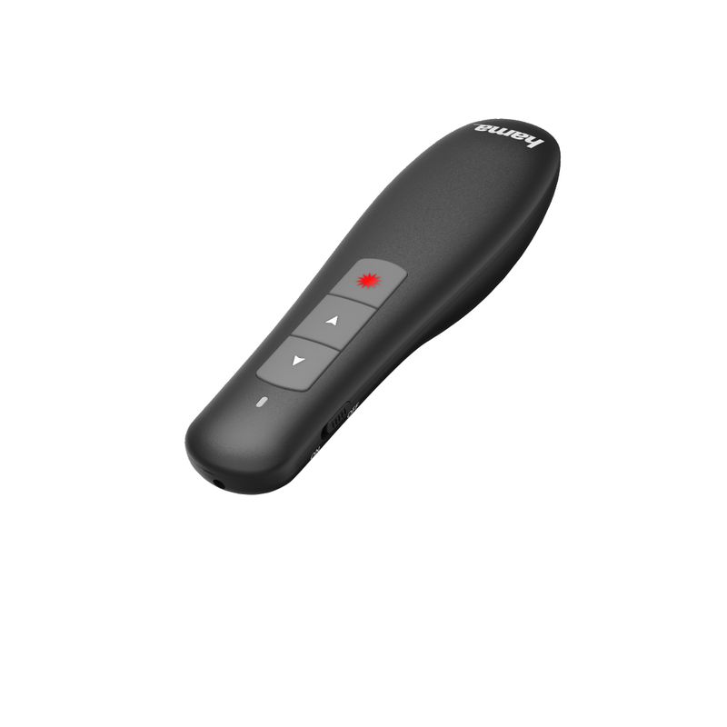 Hama-00139915-puntatore-wireless-RF-Nero--Hama-X-Pointer-Wireless-Laser-Presenter-2.4GHz-USB-Receiver-12m-Range-Volu