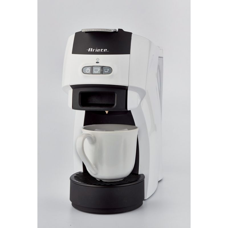 Ariete-1301-Macchina-da-caffe-compatibile-con-cialde-ESE-1100-Watt-Bianco-e-Nero