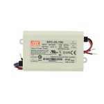 Led Driver CC MeanWell APC-25-700 Trasformatore 700mA 11V-36V DC 25W Corrente Costante IP42