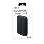 Celly-PowerBank-Energy-5000mAh-Evo-Nero