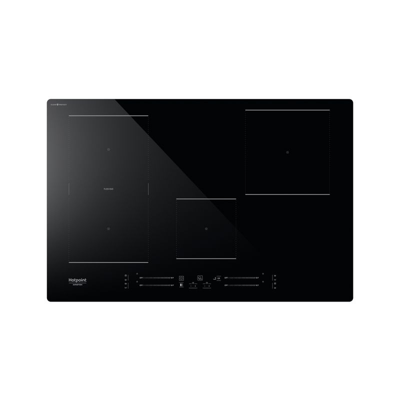 Hotpoint-HS-1377C-CPNE-Nero-Da-incasso-77-cm-Piano-cottura-a-induzione-4-Fornello-i-