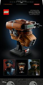 LEGO-Star-Wars-75351-Casco-della-Principessa-Leia--Boushh--Serie-Caschi-2023-Set-del-40°-Anniversario-del-Ritorno-dello-Jedi