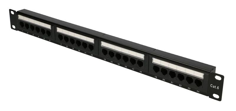 Extralink-CAT6-UTP-V2-|-Patchpanel-|-24-porte