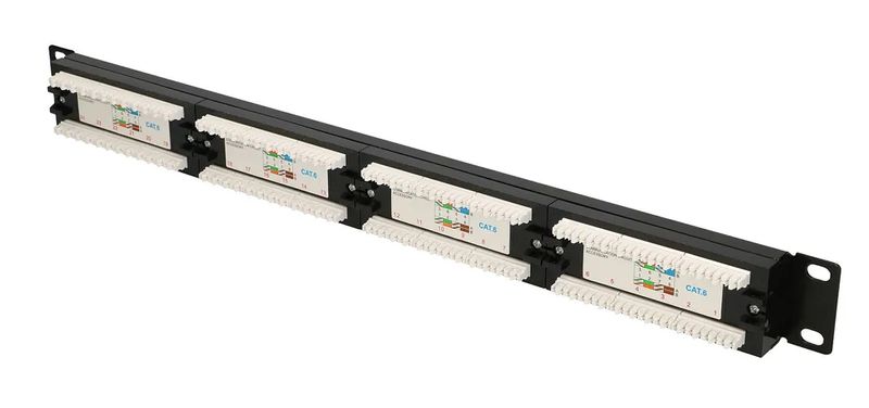 Extralink-CAT6-UTP-V2-|-Patchpanel-|-24-porte