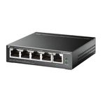 TP-Link TL-SG105MPE switch di rete L2 Gigabit Ethernet (10/100/1000) Supporto Power over Ethernet (PoE) Nero