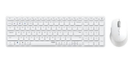 Hama-9700M-tastiera-Mouse-incluso-QWERTY-Tedesco-Bianco