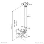 Neomounts-Supporto-da-soffitto-per-schermi-LCD-LED-TFT