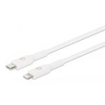 Manhattan 394529 cavo per cellulare Bianco 2 m USB C Lightning (USB-C to Lightning Cable, Charge & Sync, 2m, White, For