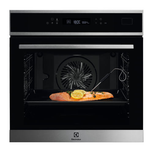Electrolux-EOB7S01X-Forno-Elettrico-Multifunzione-da-Incasso-a-Vapore-SteamBoost-Capacita--70-Litri-Classe-energetica-A--17-Programmi-CombiSteam-Deluxe-60-cm-Acciaio-Inox