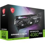 MSI GAMING GeForce RTX 4080 SUPER 16G X SLIM NVIDIA 16 GB GDDR6X