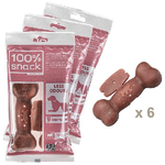 Ferplast Snack cane Snack naturale per cane Snack Igiene Orale Taglia Grande Controllo degli odori con estratto di Yucca Kit da 3 confezioni 420g