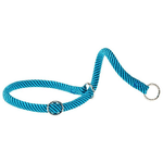 Collare a Semistrangolo per Cani SPORT EXTREME CS13-70, Robusto Cordino di Nylon, Regolabile, Azzurro-Blu